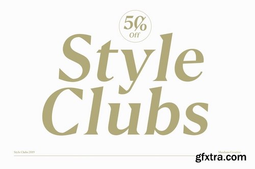 CM - Style Clubs Serif 3712521