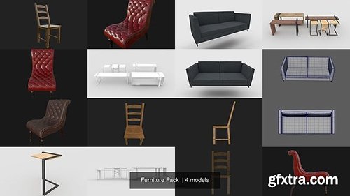 Cgtrader - Furniture Pack 3D Model Collection