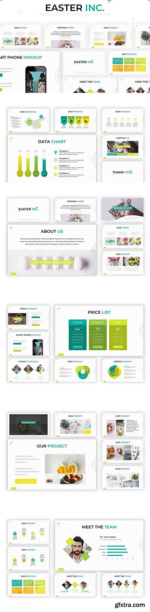 Easter Inc - Powerpoint Template