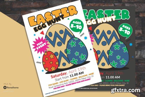 Easter Egg Flyer vol. 01
