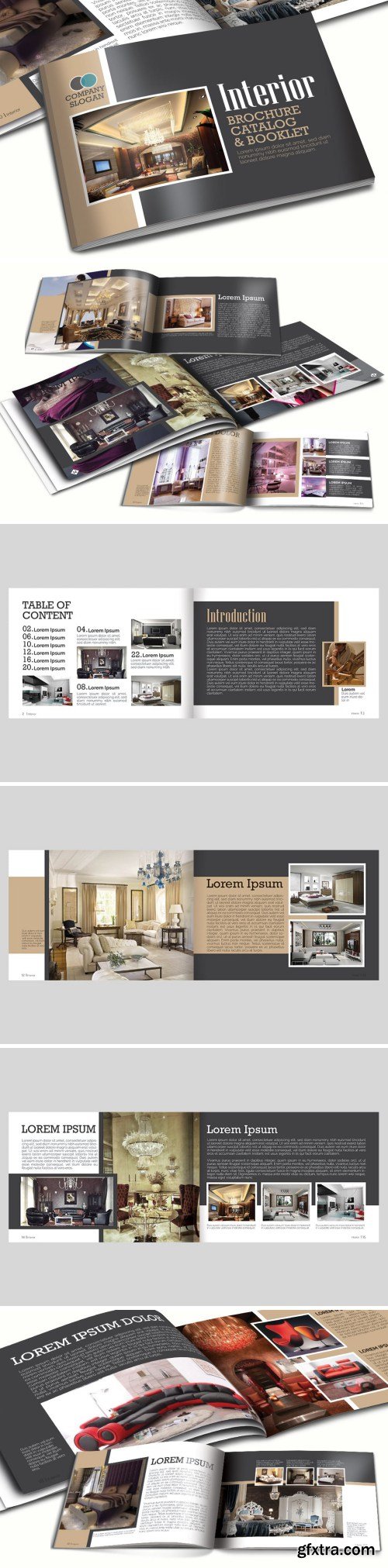 A5 Interior Booklet/Brochure Template Vol 1