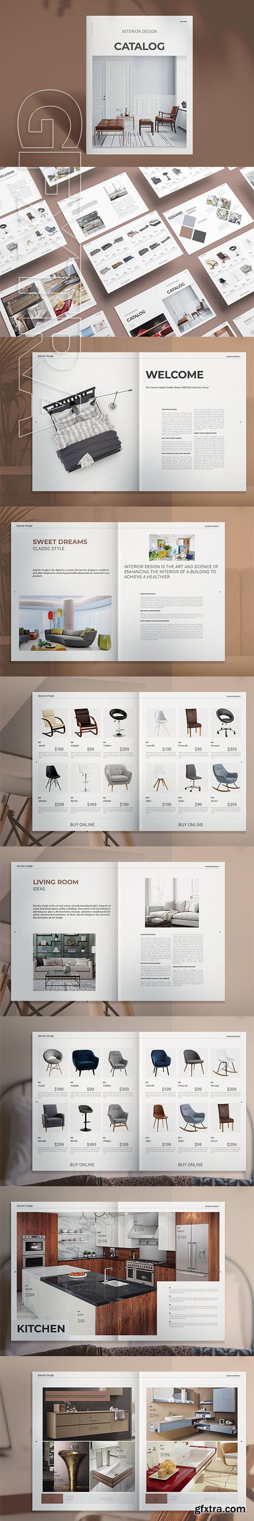 CreativeMarket - Interior Design Product Catalog 3714666