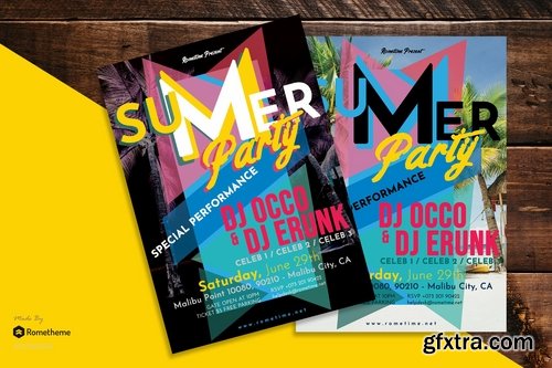 Summer Party Flyer vol.01