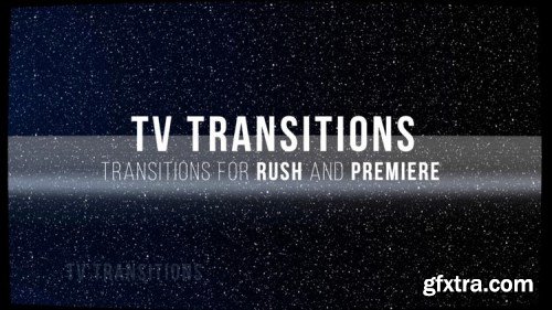 MotionArray TV Transitions Premiere Rush Templates 214061
