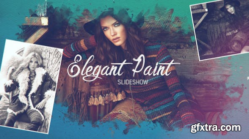 Videohive Elegant Paint Slideshow 20336642
