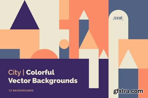 City ?Abstract Colorful Vector Backgrounds
