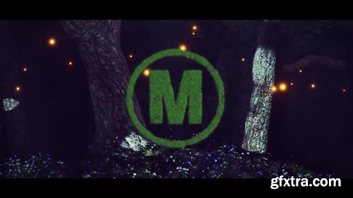 MotionArray Magic Forest Logo Reveal 217096