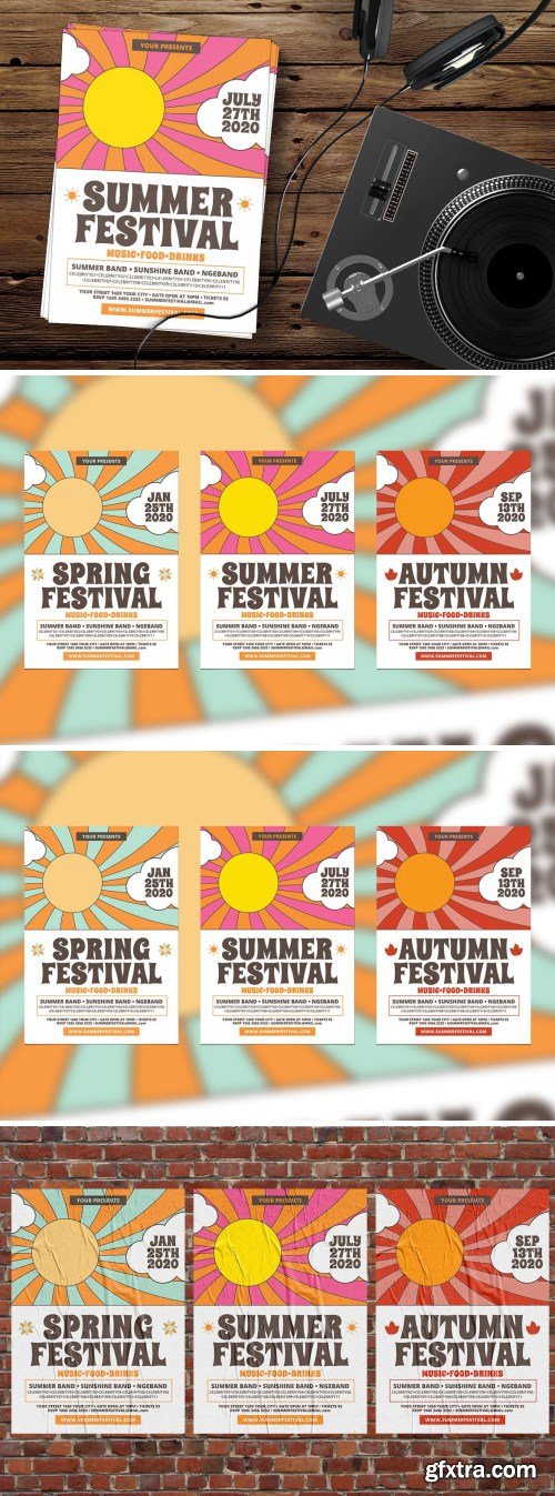 Seasonal Festival Flyer Template