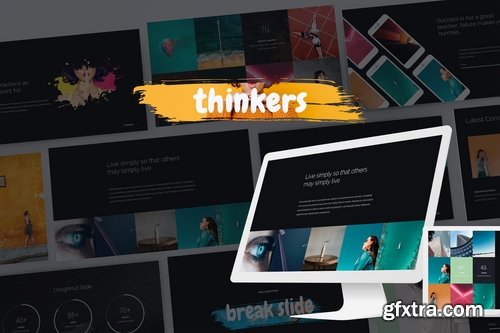 Thinkers - Creative Presentation Powerpoint and Keynote Templates