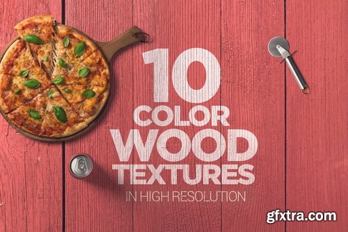 Color Wood Textures x10