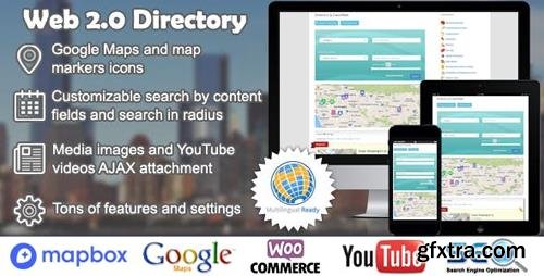 CodeCanyon - Web 2.0 Directory v2.3.2 - plugin for WordPress - 6463373 - NULLED