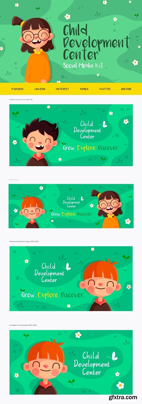 Child Development Center – Social Media Kit