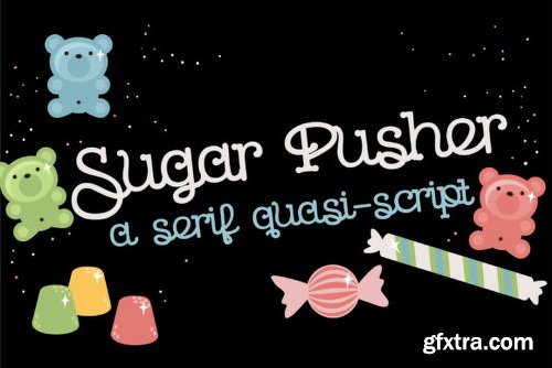 Sugar Pusher Font