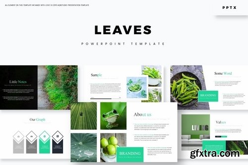Leaves - Powerpoint Google Slides and Keynote Templates
