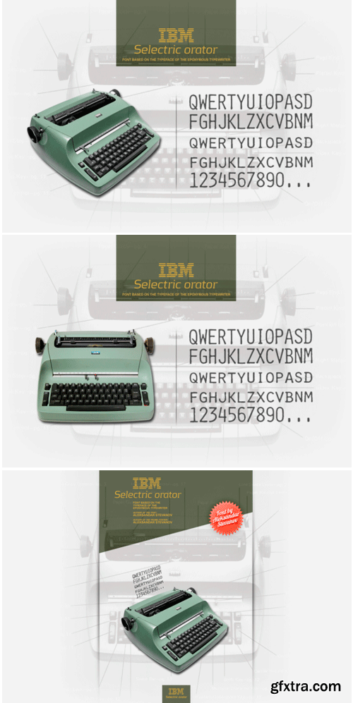 IBM Selectric Orator Font