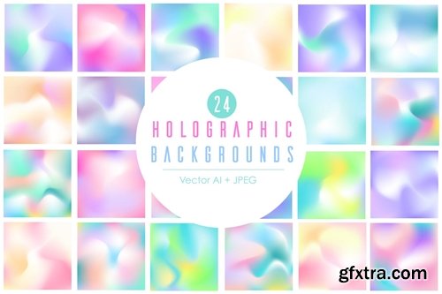 Holographic Rainbow Backgrounds