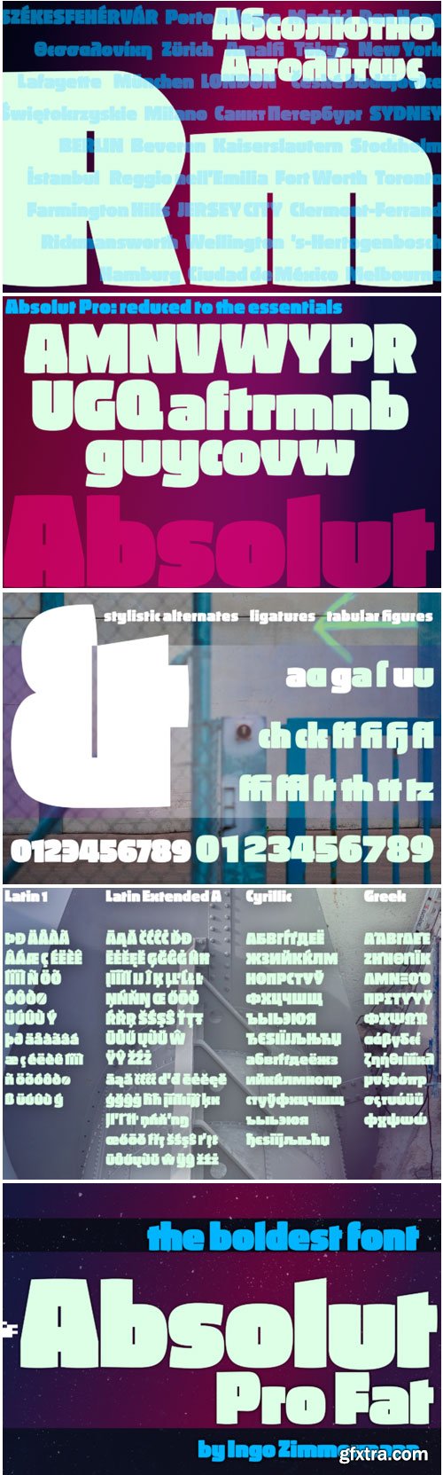 Absolut Pro Fat Font Family
