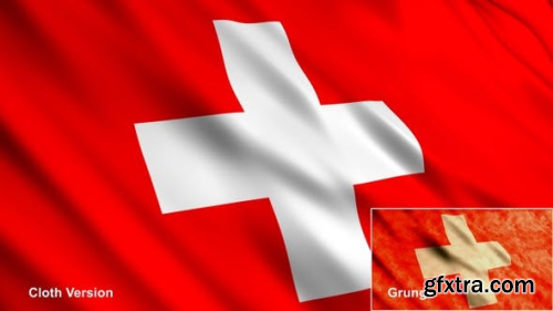 VideoHive Switzerland Flags 23720323