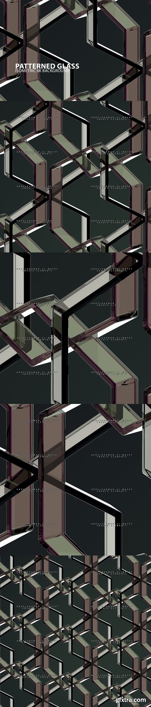 Patterned Glass Background