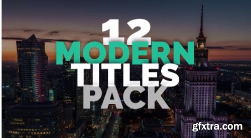 Modern Titles - Premiere Pro Templates 207872