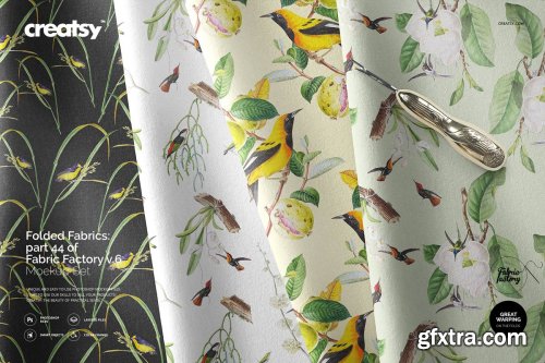 CreativeMarket - Folded Fabrics Mockup 44 FF v 6 3315745