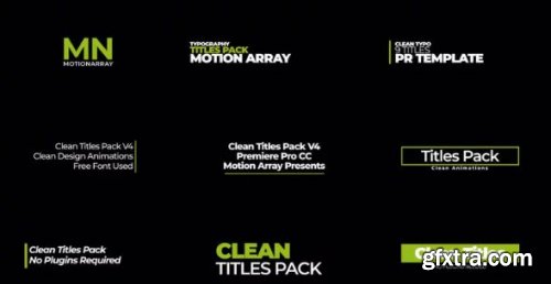Clean Titles Pack V4 214408