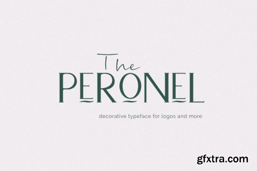 FontBundles - Peronel, Decorative typeface, for logos and more 246775