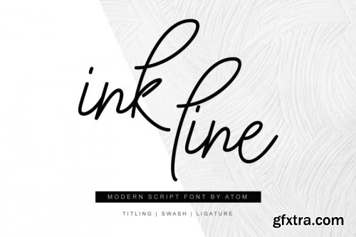 Ink Line | Modern Script Font