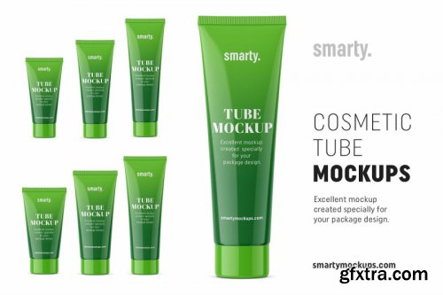Cosmetic tube mockups