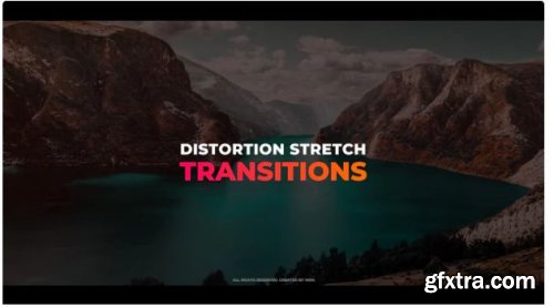 Distortion Stretch Transitions - Premiere Pro Templates 219517