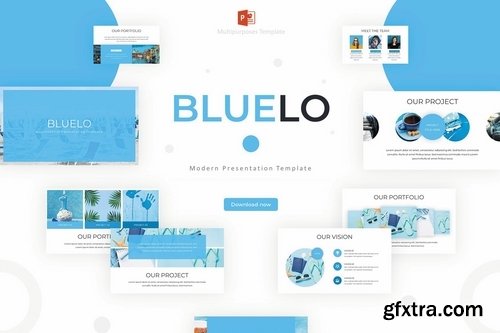 Bluelo - Powerpoint Template