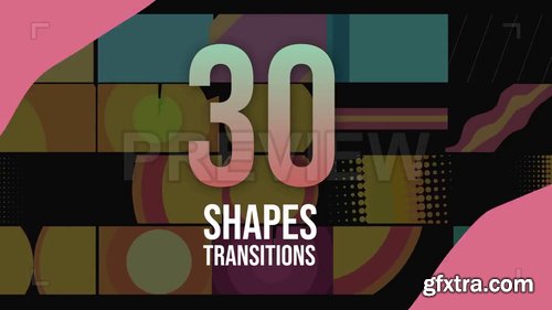 30 Shapes Transitions Pack 209018