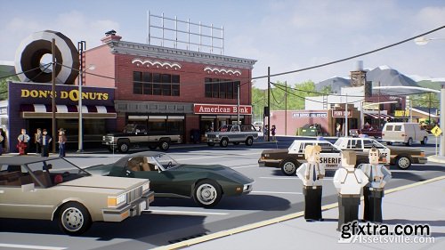 Assetsville Town Unreal Engine