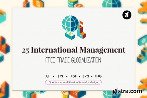 25 International management isometric elements