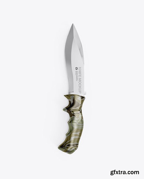 Metallic Knife Mockup 39490