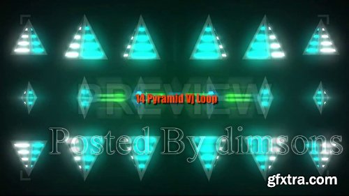 Pyramid Lights VJ Loop Pack 218762