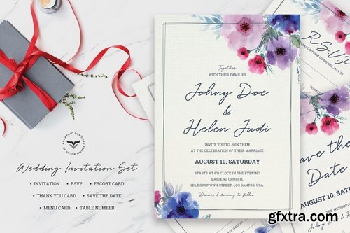 Wedding Invitation Set