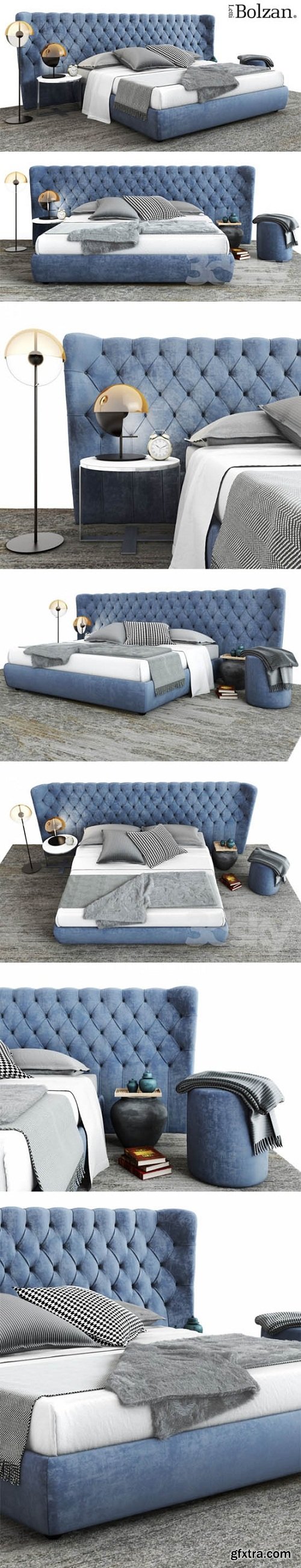 Bolzan Letti Selene Extra Large Bed