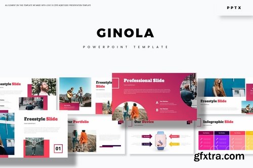 Ginola - Powerpoint Google Slides and Keynote Templates