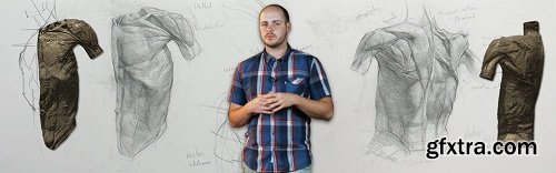 Russian Drawing Course Part 14: Muscles of the Torso with Iliya Mirochnik