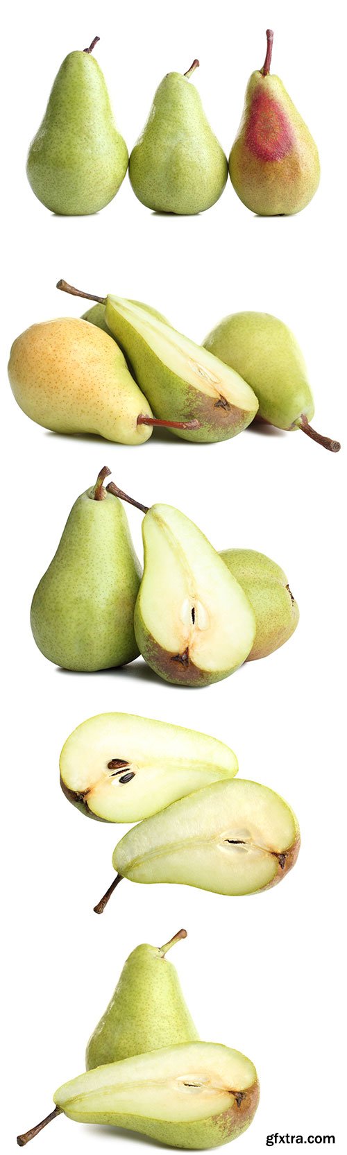Pear Isolated - 6xJPGs