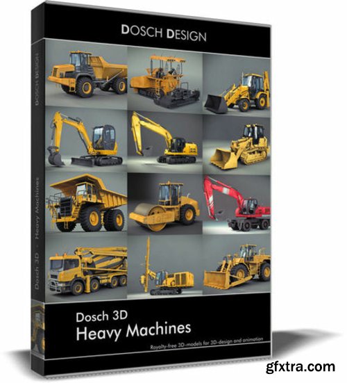 Dosch 3D - Heavy Machines 3D model