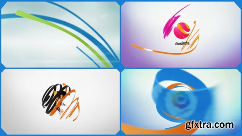 VideoHive Ribbons Logo 10125152