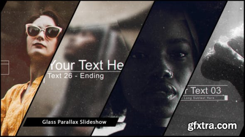 Videohive Glass Parallax Slideshow 21195834