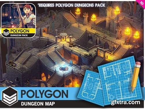 POLYGON - Dungeons Map