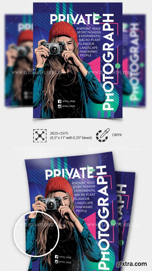 Private Photograph V5 2019 Flyer PSD Template
