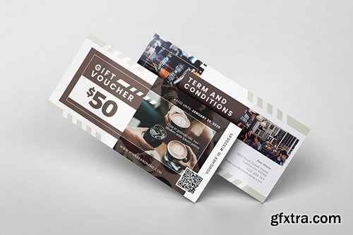 Coffeeshop AI and PSD Gift Voucher