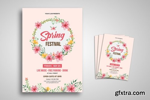 Spring Party Promo Flyer