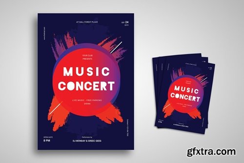 Music Concert Promo Flyer
