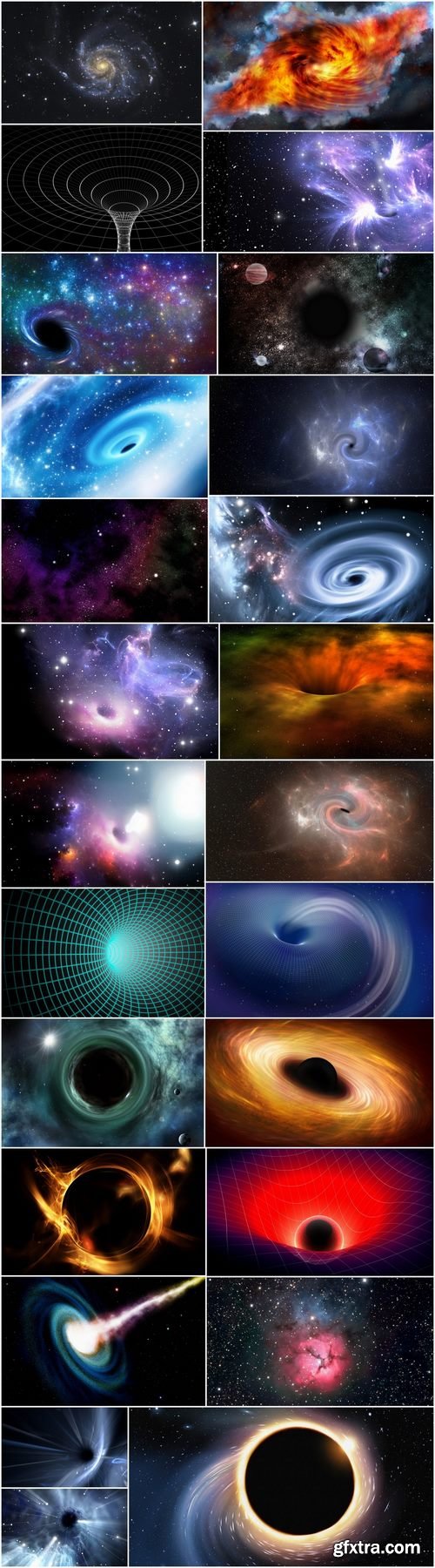 3d image black hole universe constellation spiral galaxy 25 HQ Jpeg